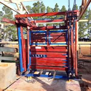 Tronco de contenção modelo compacto sem balança