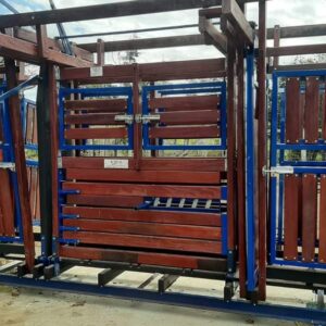 TRONCO DE CONTENÇÃO 2 CABINES COM BALANÇA DIGITAL 4000KG